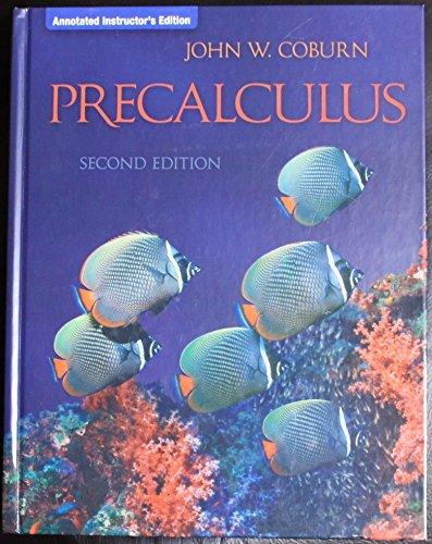 Book Precalculus, Annotated Instructor's Edition free