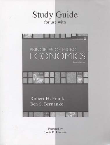 Book Study Guide for Principles of Microeconomics 4e free