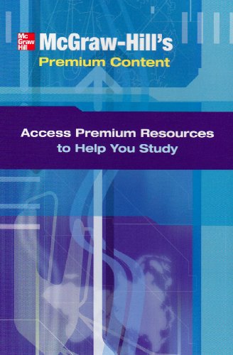 Book Premium Content Card: Fundamentals Of Corp Finance (mcgraw-hill's Premium Content) free
