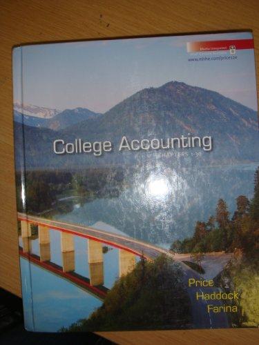 Book College Accounting: Chapters 1-30 free