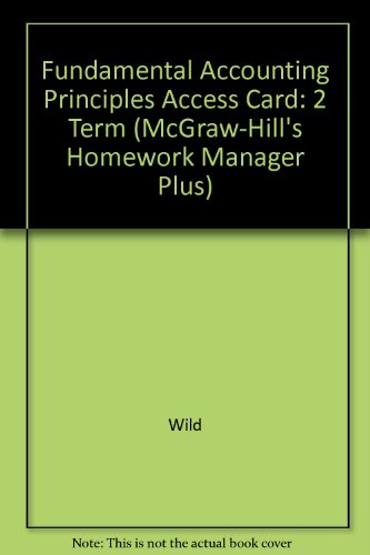 Book McGraw-Hill's Homework Manager Plus Access Card to accompany FAP free
