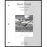 Book Study Guide for Fundamental Accounting Principles Volume 2. free