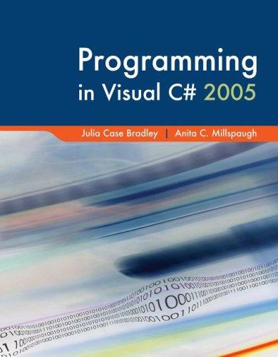 Book Programming in Visual C# with Visual Studio Professional Edition Software free