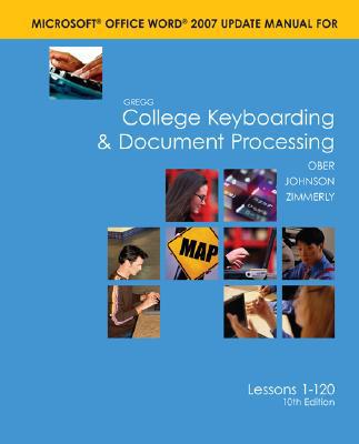 Book Word 2007 Manual t/a Gregg College Keyboarding & Document Processing (GDP); Microsoft Word 2007 Update free