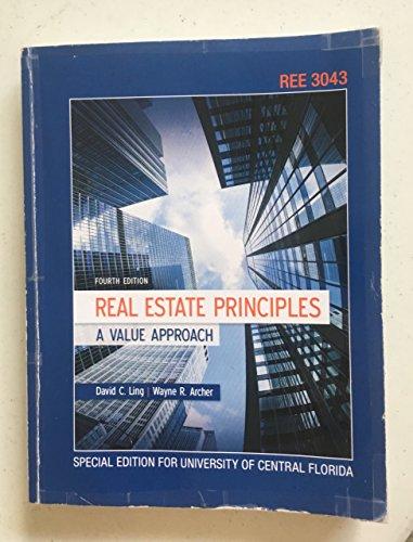 Book Real Estate Principles A Value Approach Fourth Edition (Special Edition for University of Central Florida) free