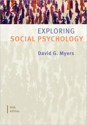 Book Studyguide for Exploring Social Psychology by David G. Myers, ISBN 9780073370644 by Reviews, Cram101 Textbook published by AIPI Paperback free