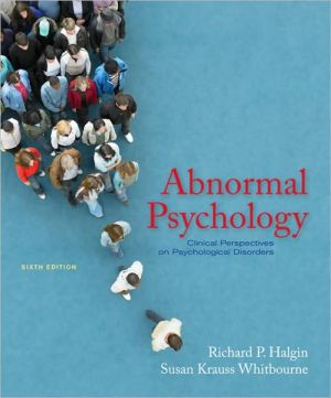 Book Abnormal Psychology: Clinical Perspectives on Psychological Disorders free