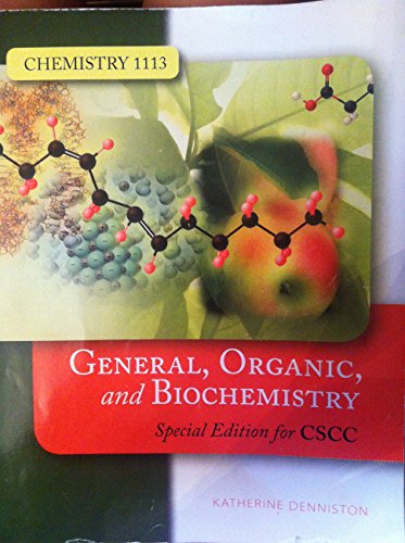 Book General, Organic, and Biochemistry, Chemistry 1113, Columbus State Community College free