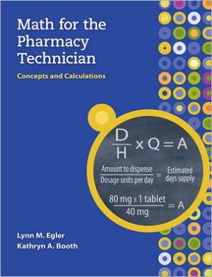 Book Math for the Pharmacy Technician Concepts and Calculations free