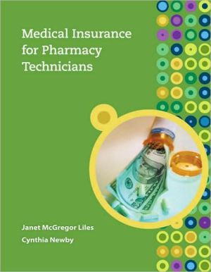 Book Medical Insurance for Pharmacy Technicians free