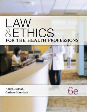 Book Law & Ethics for the Health Professions free