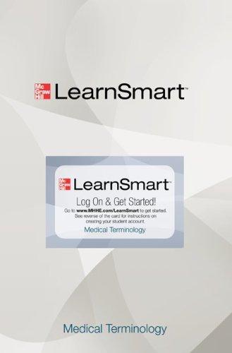 Book LearnSmart: Medical Terminology 2YR Access Card free