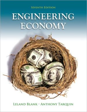 Book Studyguide for Engineering Economy by Blank, Leland, ISBN 9780073376301 free
