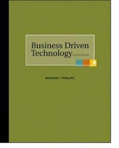 Book Business Driven Technology free