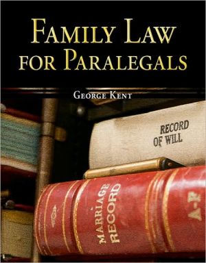 Book Family Law for Paralegals (The McGraw-Hill Paralegal List) free