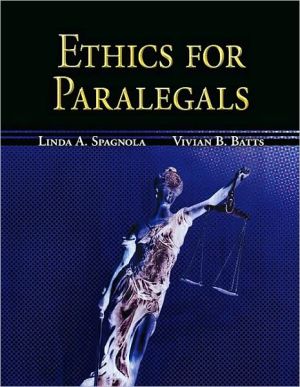 Book Ethics for Paralegals free
