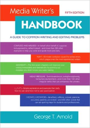 Book Media Writer's Handbook: A Guide to Common Writing and Editing Problems free