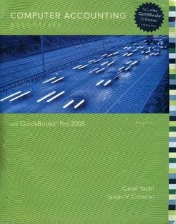 Book Computer Accounting Essentials Using QuickBooks free