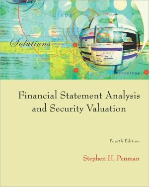 Book Financial Statement Analysis and Security Valuation free