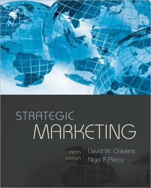 Book Strategic Marketing (MCGRAW HILL/IRWIN SERIES IN MARKETING) free