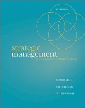 Book Strategic Management of Technology and Innovation free