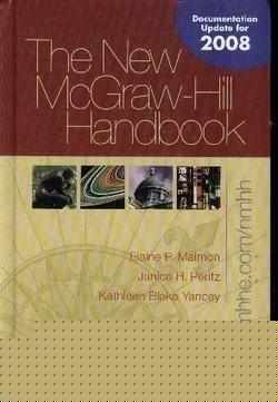 Book New McGraw-Hill Handbook (hardcover) MLA / APA / CSE Update free