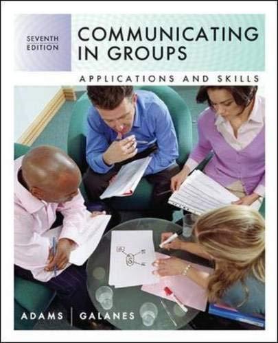 Book Communicating in Groups: Applications and Skills free