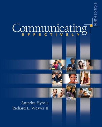 Book Communicating Effectively free Book Communicating Effectively free