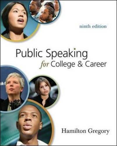 Book Public Speaking for College and Career free