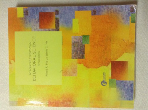 Book Integrated Statistics For Behavioral Science free