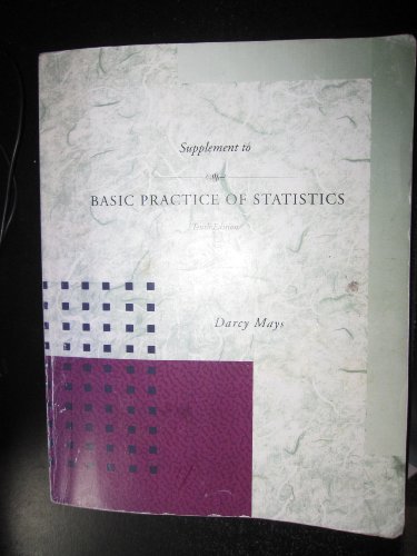 Book Supplement to Basic Practice of Statistics, Tenth Edition free