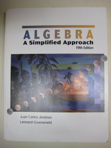 Book Algebra a Simplified Approach free