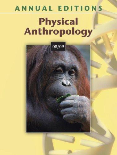 Book Physical Anthropology 08/09 (Annual Editions) free