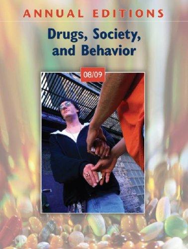 Book Annual Editions: Drugs, Society, and Behavior 08/09 free