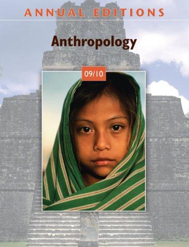 Book Annual Editions: Anthropology 09/10 free