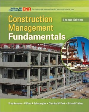 Book Construction Management Fundamentals (McGraw-Hill Series in Civil Engineering) free