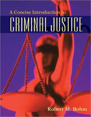 Book A Concise Introduction to Criminal Justice free