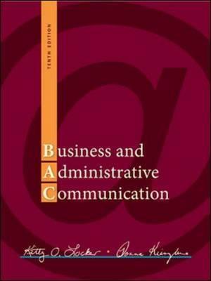 Book Business and Administrative Communication free
