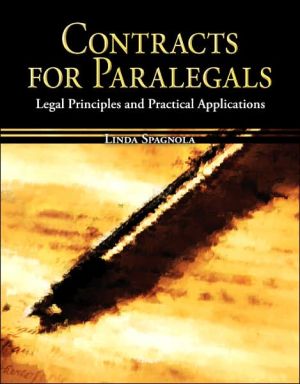 Book Contracts for Paralegals: Legal Principles and Practical Applications (Mcgraw-hill Business Careers Paralegal Titles) free