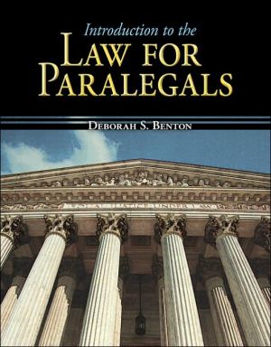 Book Introduction to the Law for Paralegals (Mcgraw-hill Business Careers Paralegal Titles) free
