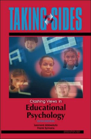 Book Taking Sides: Clashing Views in Educational Psychology free