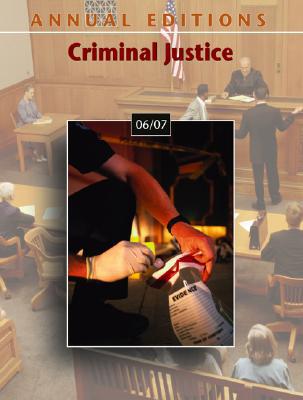 Book Annual Editions: Criminal Justice 06/07 free