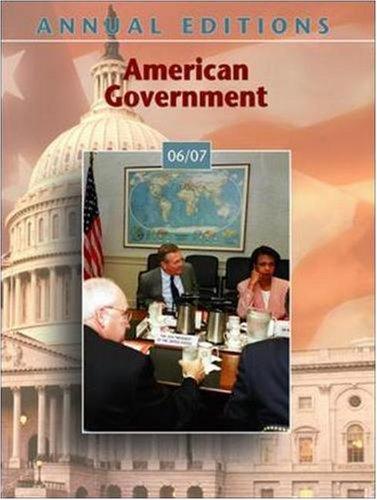 Book Annual Editions: American Government 06/07 free