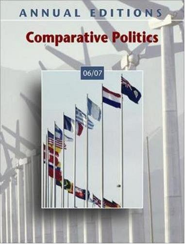 Book Annual Editions: Comparative Politics 06/07 free