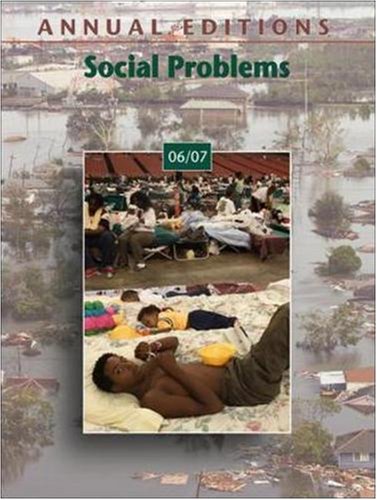 Book Annual Editions: Social Problems 06/07 (Comtemporary Learning) free