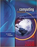 Book [(Studyguide for Computing Essentials 2008: Complete Edition by Oleary, Timothy J., ISBN 9780073516707 )] [Author: Cram101 Textbook Reviews] [Jun-2011] free