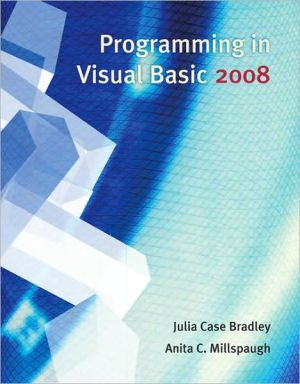 Book Programming in Visual Basic 2008 free