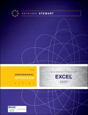 Book Microsoft Excel 2007: A Professional Approach free