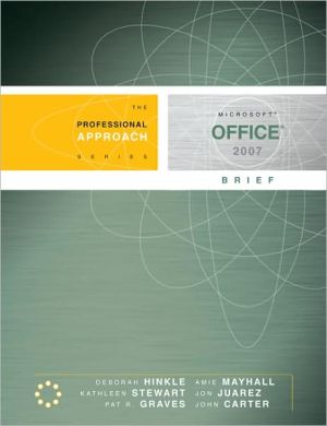 Book Microsoft Office 2007 Brief: A Professional Approach free