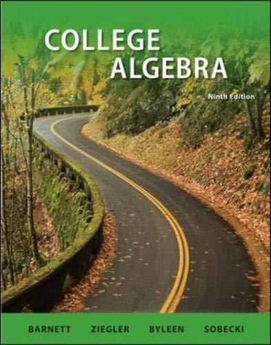 Book College Algebra free
